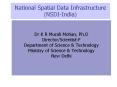 National Spatial Data Infrastructure (NSDI-India) PowerPoint PPT Presentation