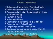 PENGELOLAAN LINGKUNGAN HIDUP