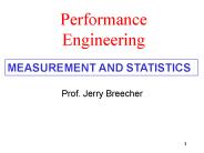 Performance Engineering