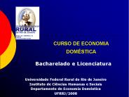 CURSO DE ECONOMIA DOM
