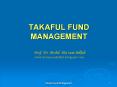 TAKAFUL FUND MANAGEMENT PowerPoint PPT Presentation