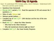 RAHH Day 18 Agenda