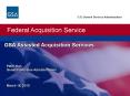GSA Assisted Acquisition Services PowerPoint PPT Presentation