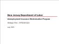 New Jersey Department of Labor PowerPoint PPT Presentation