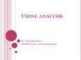 Urine analysis PowerPoint PPT Presentation