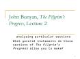 John Bunyan, The Pilgrim PowerPoint PPT Presentation