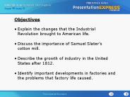 The Industrial Revolution