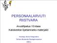 PERSONAALARVUTI RIISTVARA PowerPoint PPT Presentation