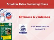 Amateur Extra Licensing Class