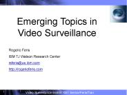 IBM Smart Surveillance System S3 Sales and Technical Training