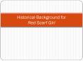 Historical Background for Red Scarf Girl PowerPoint PPT Presentation
