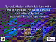 Algebraic-Maclaurin-Pad
