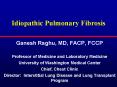 Idiopathic Pulmonary Fibrosis PowerPoint PPT Presentation