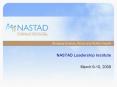 NASTAD Leadership Institute PowerPoint PPT Presentation