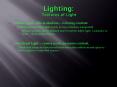 Lighting: Textures of Light PowerPoint PPT Presentation