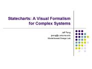 Statecharts: A Visual Formalism for Complex Systems