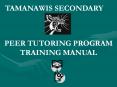 TAMANAWIS SECONDARY PowerPoint PPT Presentation