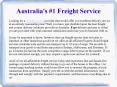 Courier Services Australia PowerPoint PPT Presentation