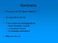 Sommaire PowerPoint PPT Presentation