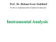 Instrumental Analysis PowerPoint PPT Presentation