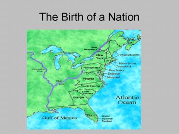 The Birth of a Nation