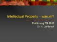 Intellectual Property  PowerPoint PPT Presentation