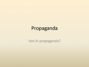Propaganda