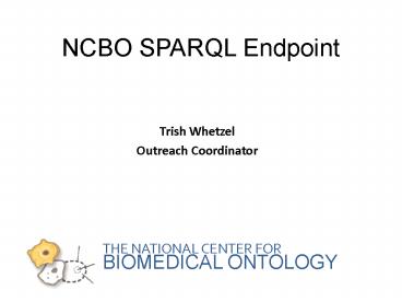 NCBO SPARQL Endpoint
