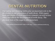 Dental-Nutrition