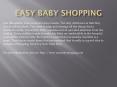 Easy Baby Shopping