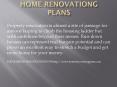 Home Renovationg Plans