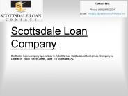 Scottsdale Loan Company