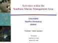 Activities within the Soufriere Marine Management Area PowerPoint PPT Presentation
