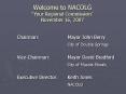 Welcome to NACOLG  PowerPoint PPT Presentation
