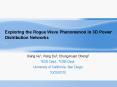 Exploring the Rogue Wave Phenomenon in 3D Power Distribution Networks PowerPoint PPT Presentation