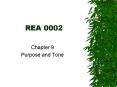 REA 0002 PowerPoint PPT Presentation