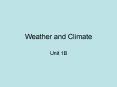 Weather and Climate PowerPoint PPT Presentation