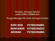 Struktur Jaringan Seluler pada GSM