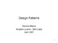 Design Patterns PowerPoint PPT Presentation