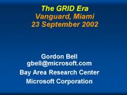 The GRID Era Vanguard, Miami 23 September 2002