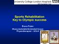 Sports Rehabilitation Key to Olympic success PowerPoint PPT Presentation