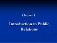Introduction to Public Relations PowerPoint PPT Presentation