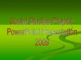 Social Studies Project PowerPoint PPT Presentation