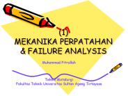(1) MEKANIKA PERPATAHAN