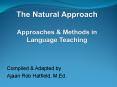 The Natural Approach  Approaches PowerPoint PPT Presentation