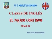 EL PASADO CONTINUO
