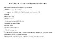 NetBurner MOD 5282 Network Development Kit