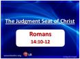 The Judgment Seat of Christ PowerPoint PPT Presentation