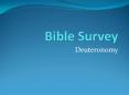 Bible Survey PowerPoint PPT Presentation