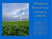 Oklahoma Wind Power Assessment Initiative